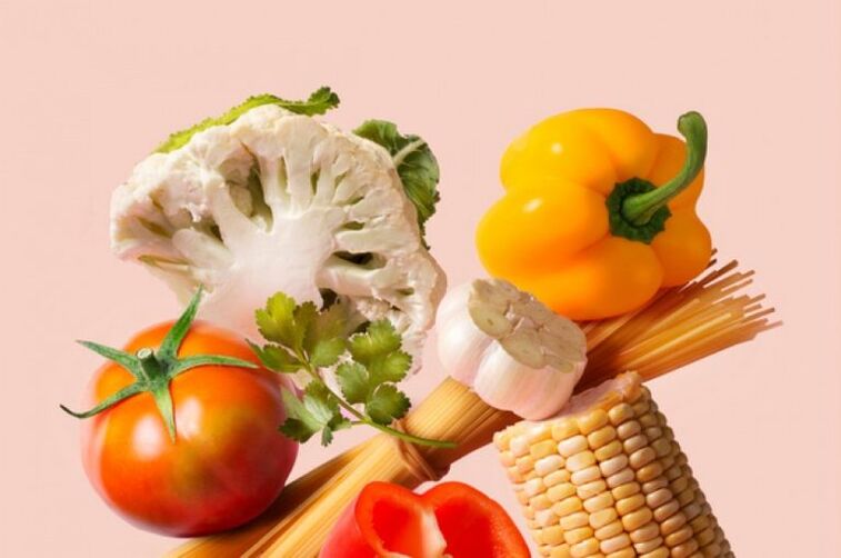 Diet Italia dengan sayuran dan buah-buahan untuk menurunkan berat badan