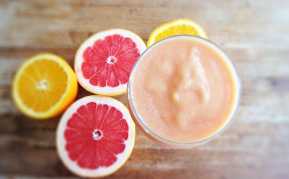 smoothie jeruk dan jeruk untuk menurunkan berat badan