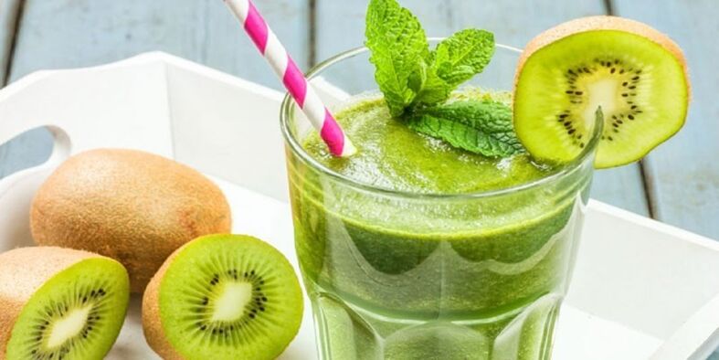 smoothie kiwi untuk menurunkan berat badan