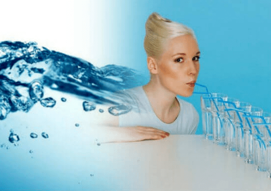 air minum untuk menurunkan berat badan