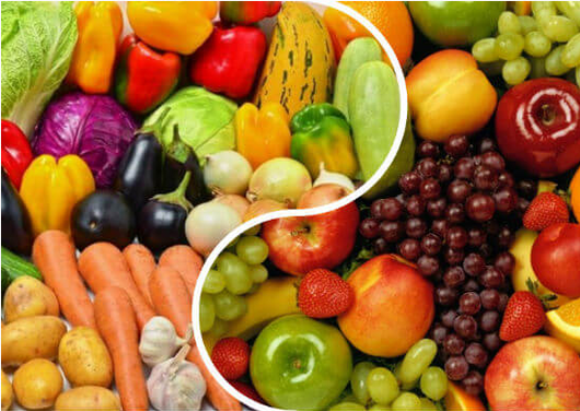 buah dan sayuran untuk menurunkan berat badan